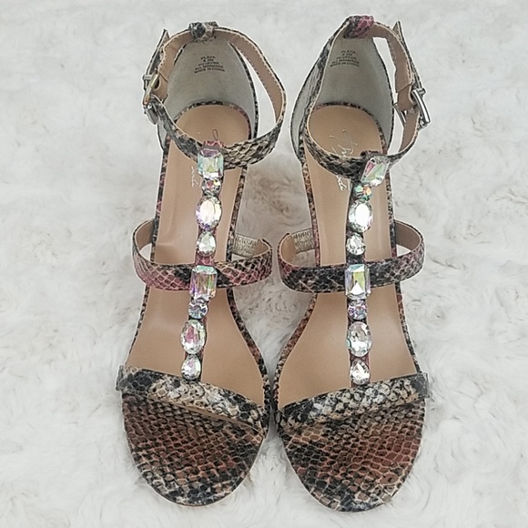 Thalia Sodi Pink/Tan Sandals Size 8.5 M - Picture 2 of 6